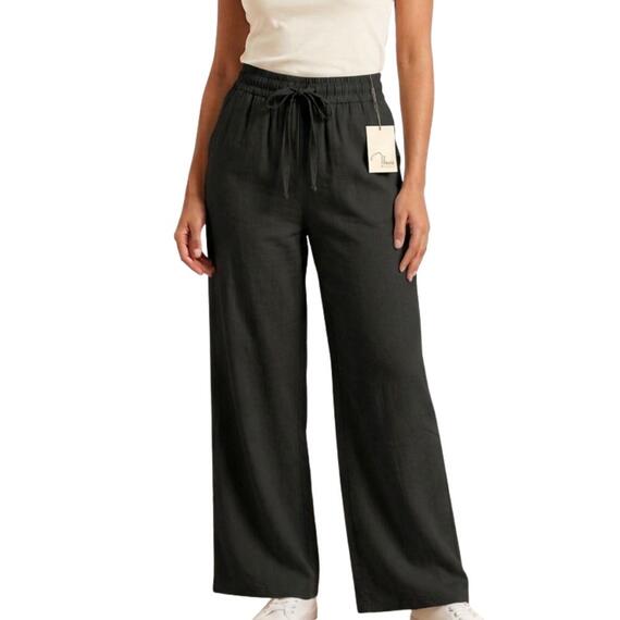 PANTALONE DONNA A PALAZZO FLORA YV2309